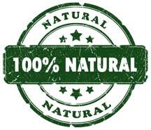 100% natural